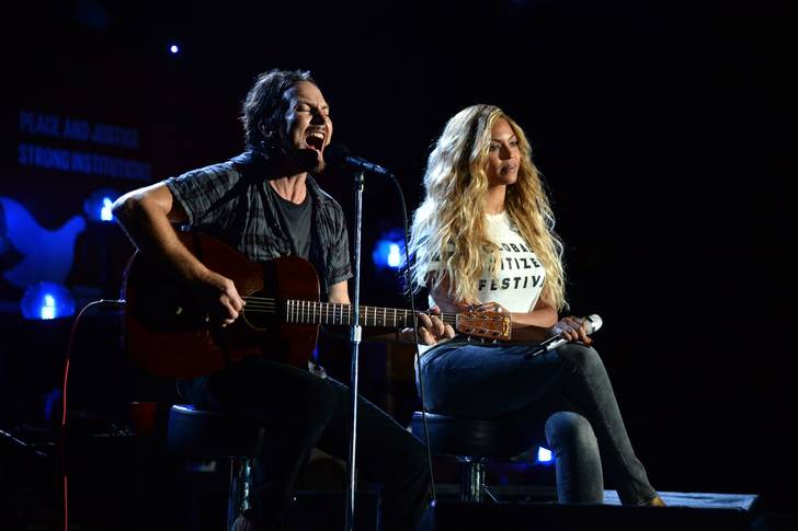 Eddie Vedder & Beyonce
